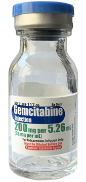 Gemcitabine Injection 200 mg per 5.26 mL